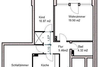*** Sehr schöne 3-Zimmer Wohnung mit Balkon*** WbS erforderlich***