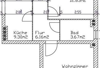 +++Tolle 2 Zi.-Whg. direkt am Werftpark+++