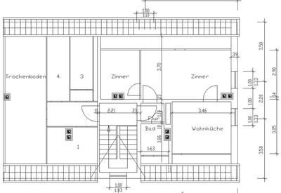 Sehr schöne 1,5 Zimmer Dachgeschoss Wohnung in der Selenter Straße